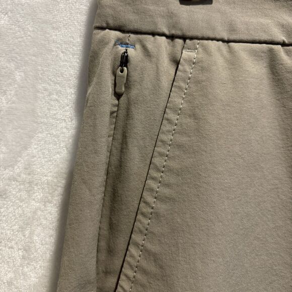 Vineyard Vines Shorts Mens 38 Khaki On-The-Go OTG Stretch Performance Golf Chino - Picture 6 of 14